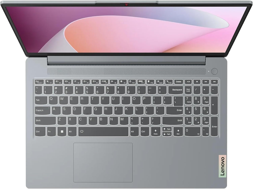 Lenovo IdeaPad Slim 3 15.6 inch FHD Touchscreen Laptop, AMD Ryzen 5 7520U Processor, 8GB DDR5 RAM, 256GB SSD, Windows 11, AMD Radeon 610M, WiFi 6, Bluetooth, Artic Grey, w/2TB Flash Drive, W/GaLiMu