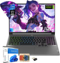 Lenovo Legion 5i Gaming Laptop - 16' WQXGA Display, Intel 24-Core i9-14900HX, GeForce RTX 4060, 64GB DDR5+4TB SSD, Backlit KB, Webcam, Win 11 Pro & Office Lifetime License & w/cefesfy Bundle