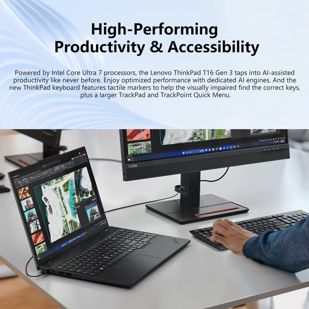 Lenovo V14 Gen 4 Business Laptop, 14' FHD Anti-Glare, Intel 10-Core i7-1355U, 16GB RAM, 1TB SSD, Webcam with Privacy Shutter, Wi-Fi 6, HDMI, Windows 11 Pro, Black, Bundle with Wireless Mouse