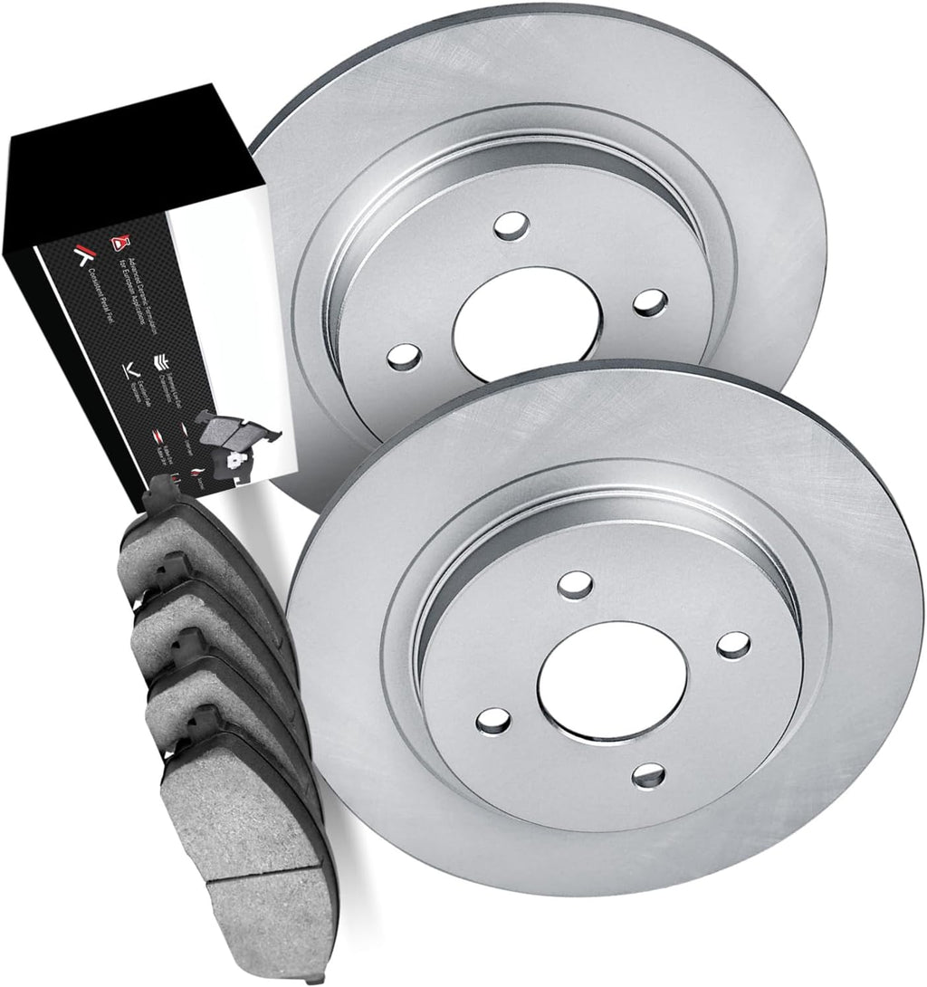 Rear Disc Brake Kit 1 X for Ford Focus,Fiesta 2001 2002 2003 2004 2005 2006 2007 2008 2009 2010 2011 2012 2013 2014 2015 2016 2017 2018 2019