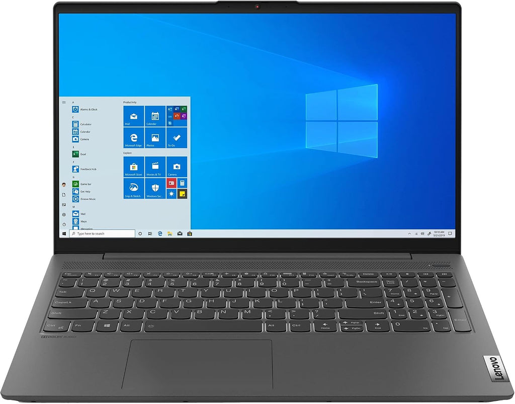 Lenovo IdeaPad 5 Laptop: 10th Gen Core i5-1035G1, 16GB RAM, 512GB SSD, 15.6'' Full HD IPS Touchscreen, Graphite Gray, 81YK00CGUS