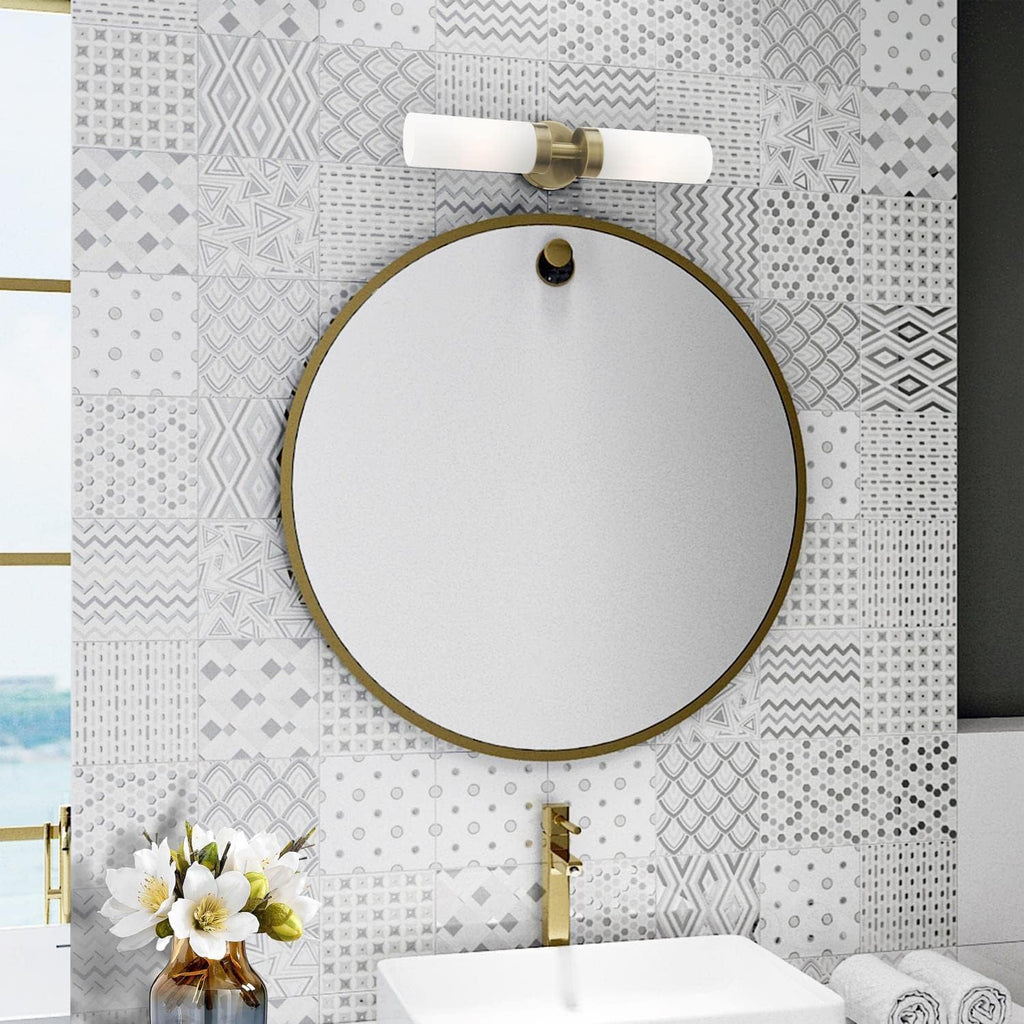Livex Lighting, 15072-01, Aero, ADA Vanity Sconce, Antique Brass