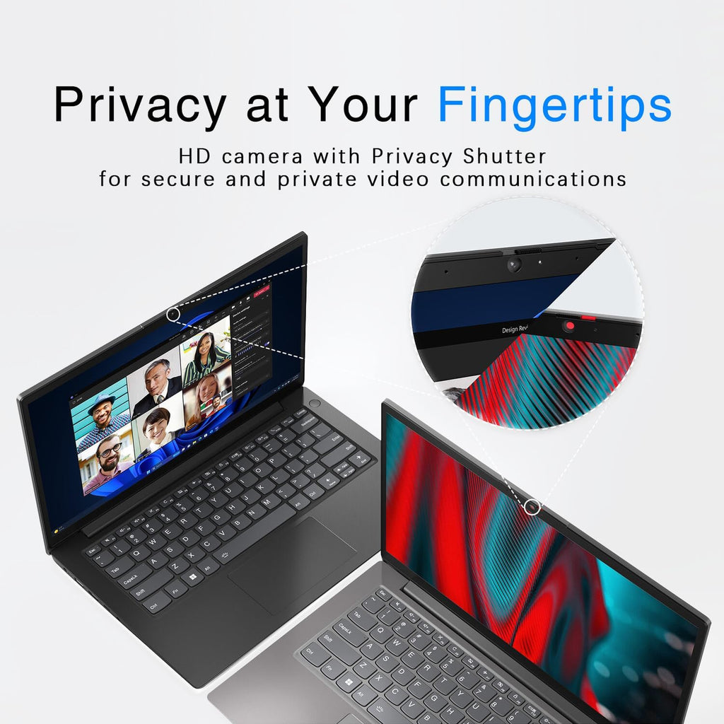 Lenovo V15 AI-Powered Business Laptop • Copilot Ready • 32GB RAM • 1TB PCIe SSD • 15.6 FHD Display w/Low-Blue Light • HDMI • Long Battery Life • Ethernet Port • Intel Processor • Win 11 Pro