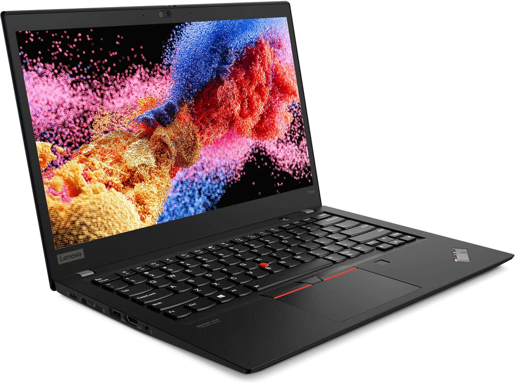 Lenovo Thinkpad T14s (Gen 1) 14' Laptop, i7 10510U 1.8Ghz, 16GB DDR4, 256GB NVMe SSD, 1080p Full HD, Thunderbolt 3, HDMI, Webcam, Windows 11 Pro (Renewed)