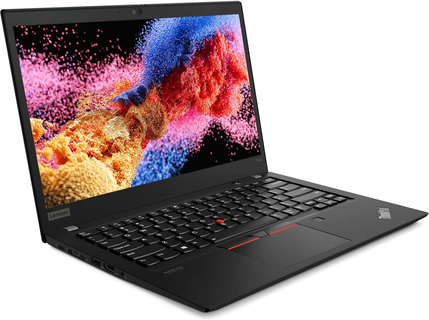 Lenovo Thinkpad T14s (Gen 1) 14' Laptop, i7 10510U 1.8Ghz, 16GB DDR4, 256GB NVMe SSD, 1080p Full HD, Thunderbolt 3, HDMI, Webcam, Windows 11 Pro (Renewed)