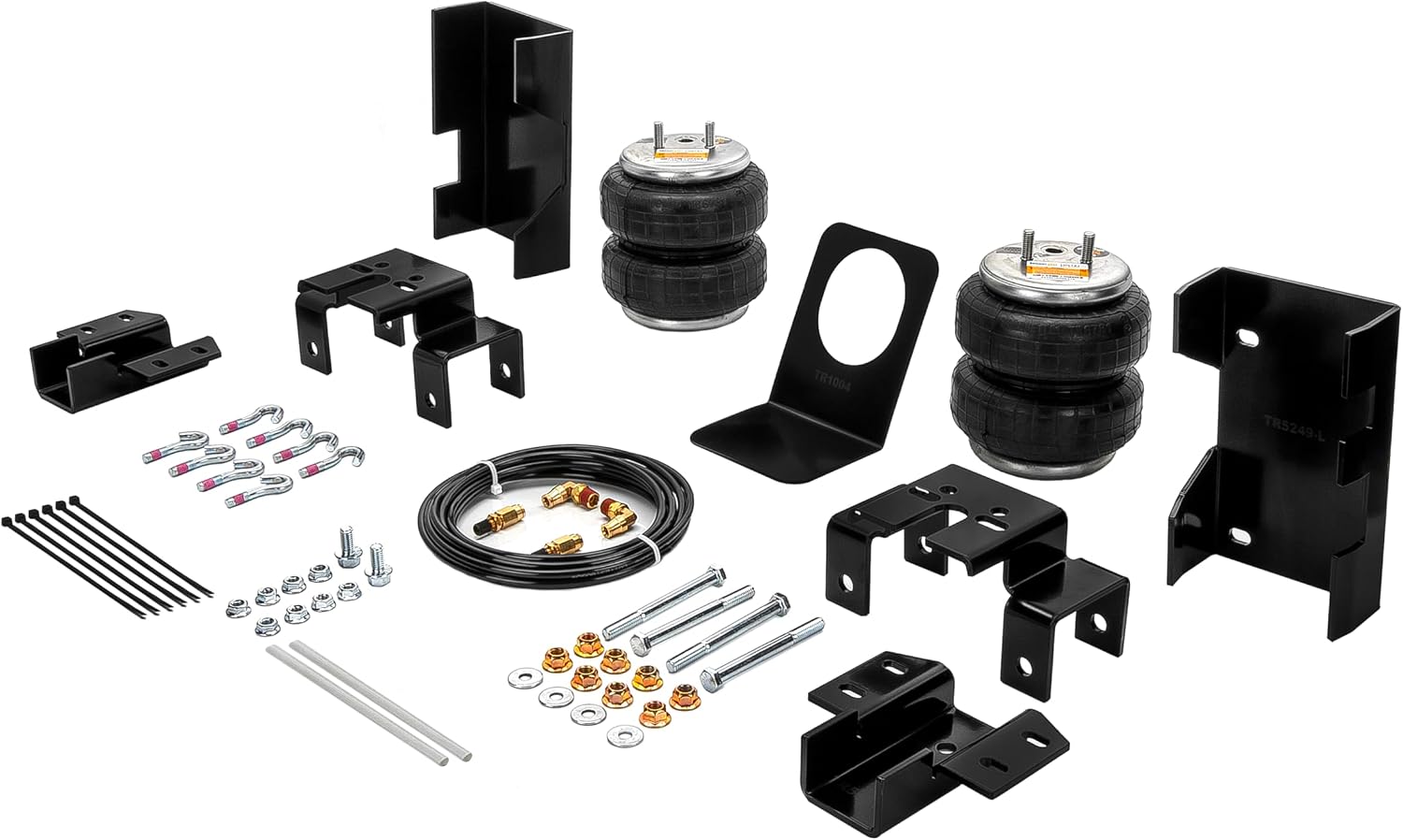 7,500 Lbs Rear Air Bags Suspension Kit for 2001-2006 Chevrolet Chevy Silverado and GMC Sierra 1500 HD 2500 Truck Towing, Replacement for Firestone 2190 Ride Rite Airbags for Trucks Rear Suspension