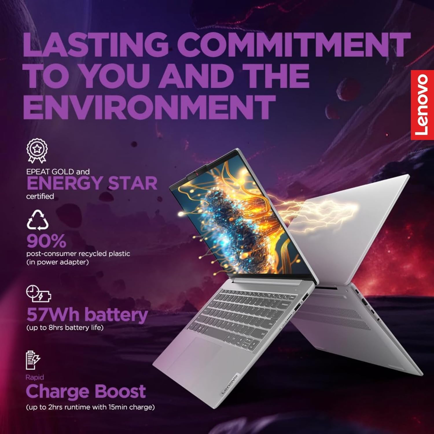 Lenovo Idea 15 Premium Series Touchscreen Laptop • Intel Core i3 6-Core Processor • 15.6' FHD Touchscreen • Windows 11 (Windows 11 Pro, 16GB RAM | 1.5TB SSD)