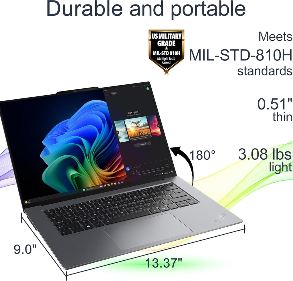 Lenovo ThinkPad X9 15 Aura Edition Business AI Laptop (15.3' 2.8K OLED Touchscreen, Intel Core Ultra 7 258V, 32GB DDR5, 2TB SSD), Ultrathin, Copilot+ PC, Backlit, Win 11 Pro, Grey (Next Gen X1 carbon)