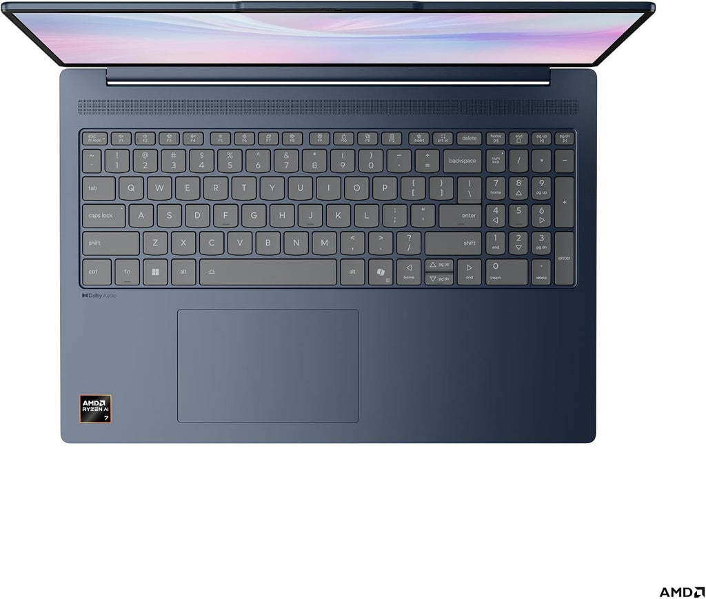 Lenovo IdeaPad Slim 5 Laptop: 16' WUXGA 1920x1200 Touchscreen • AMD Ryzen AI 7 350 • AMD Radeon 860M • 32 GB DDR5 SDRAM • 1 TB NVMe SSD • Win11 Pro • WiFi 7 • Backlit Keyboard • 1080p+IR Camera