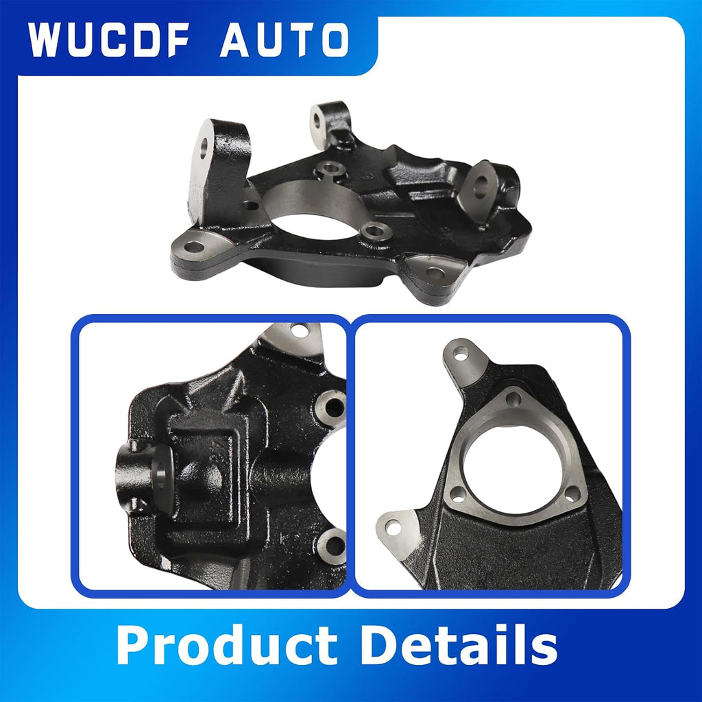 2' Front Drop Lowering Spindles Kit For 2007-2014 Chevy Tahoe For GMC Sierra 1500 2007-2016 2WD 4WD Replaces#M0117K09-1,M0117K09-2