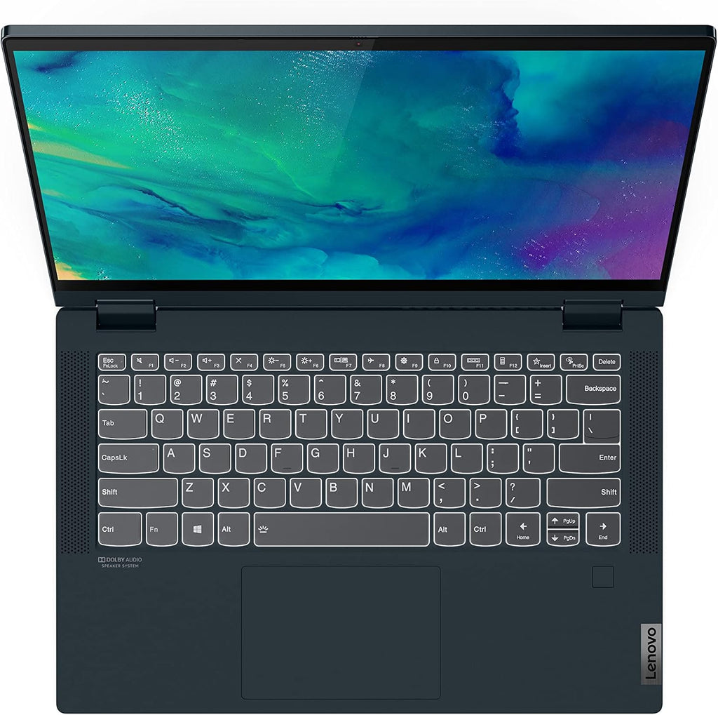 Lenovo IdeaPad Flex 5-2023 - Touchscreen 2-in-1 Laptop - Windows 11 Home - 14' FHD Display - 16GB Memory - 512GB Storage - AMD Ryzen 5 5500U - Abyss Blue