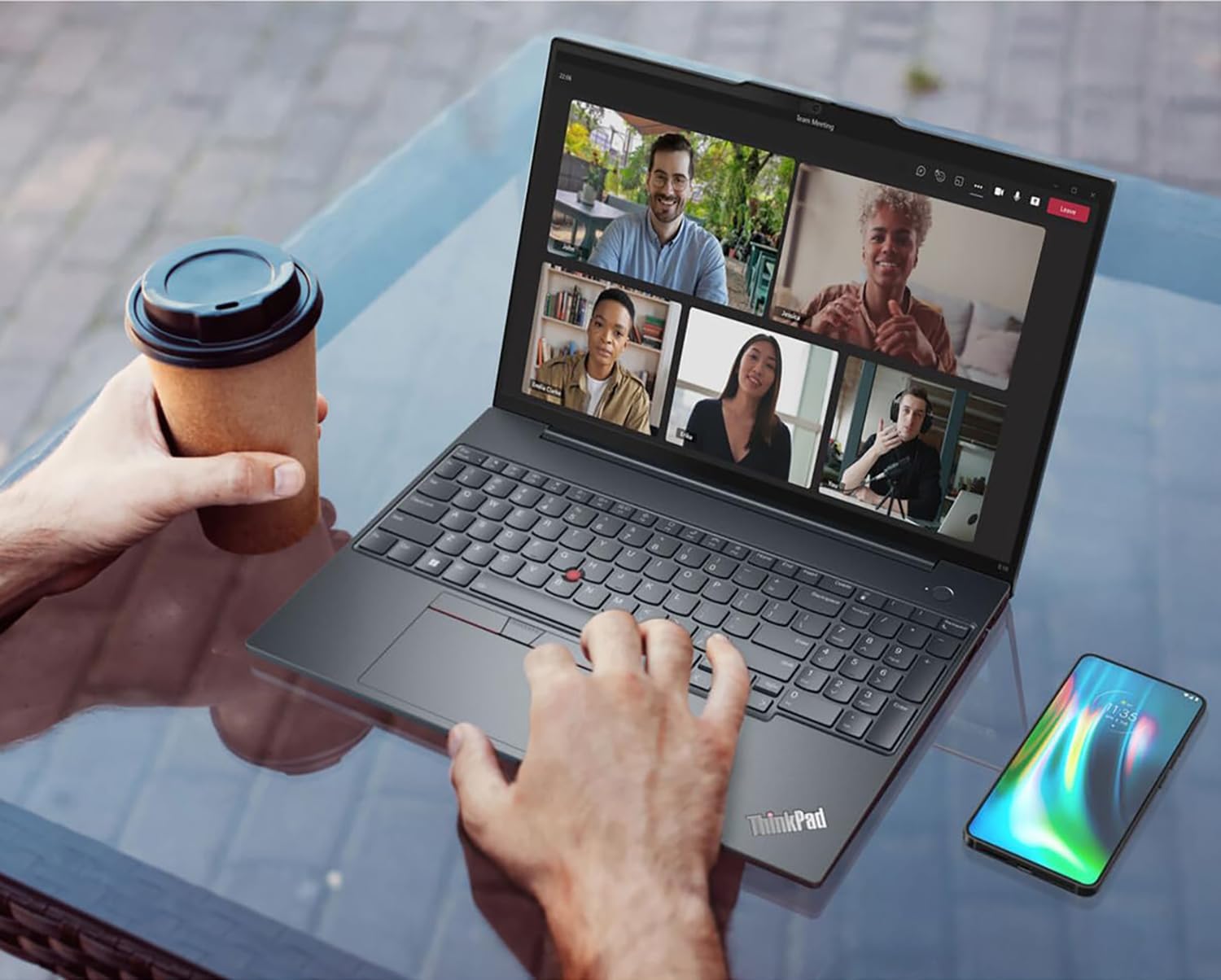 Lenovo ThinkPad E16 G2 16' FHD+ Business Laptop Computer, AMD Octa-Core Ryzen 7 7735HS (Beat i7-1355U), 32GB DDR5 RAM, 1TB PCIe SSD, WiFi 6, Backlit KB, Fingerprint Reader, Windows 11 Pro, Vent-Hear