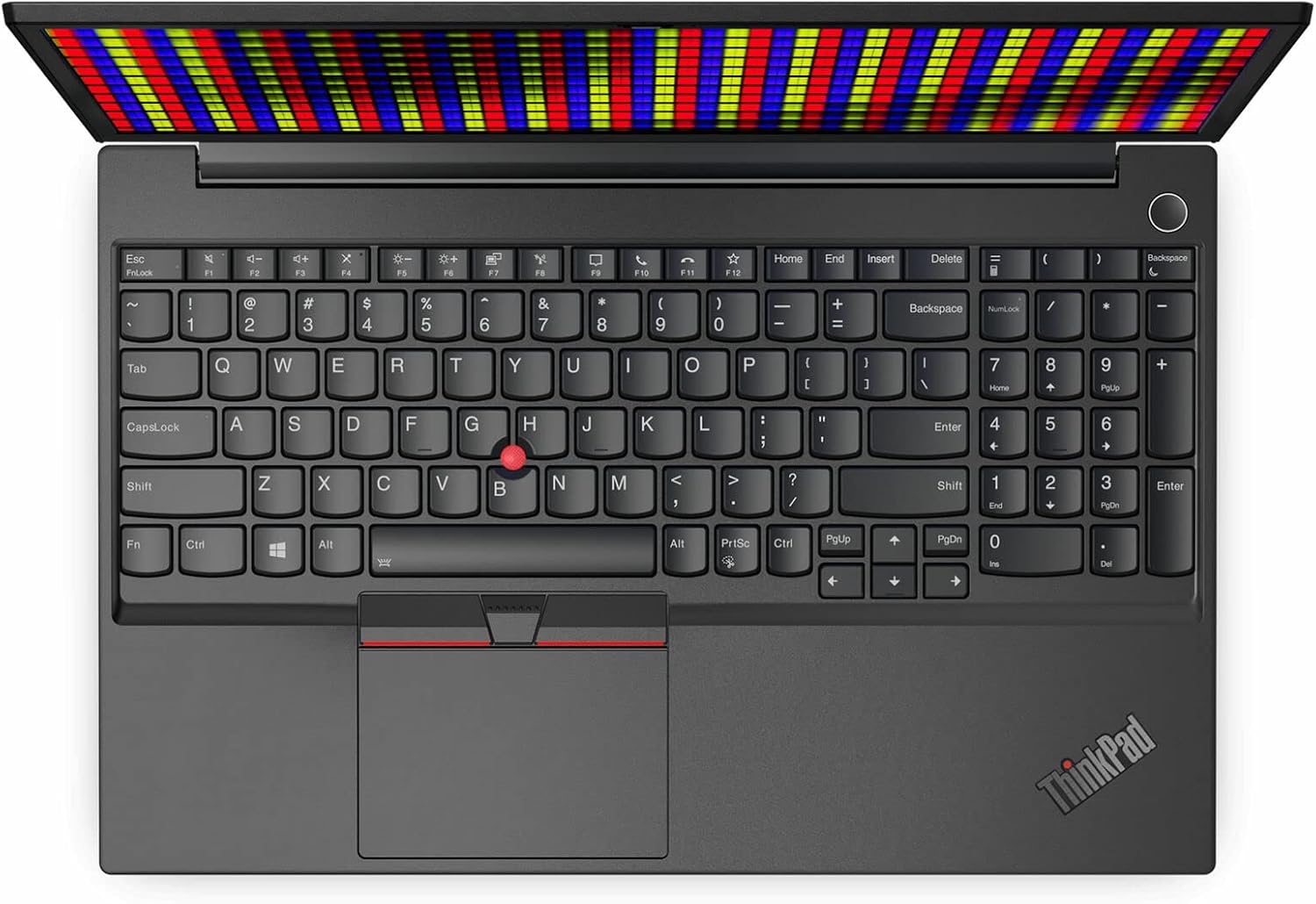 Lenovo ThinkPad E15 Gen 2 Business Laptop 15.6' FHD IPS Display Intel i7-1165G7 Iris Xe Graphics 32GB DDR4 1TB M.2 NVMe SSD Fingerprint Reader Backlit Keyboard WiFi 6 Windows 11 Pro