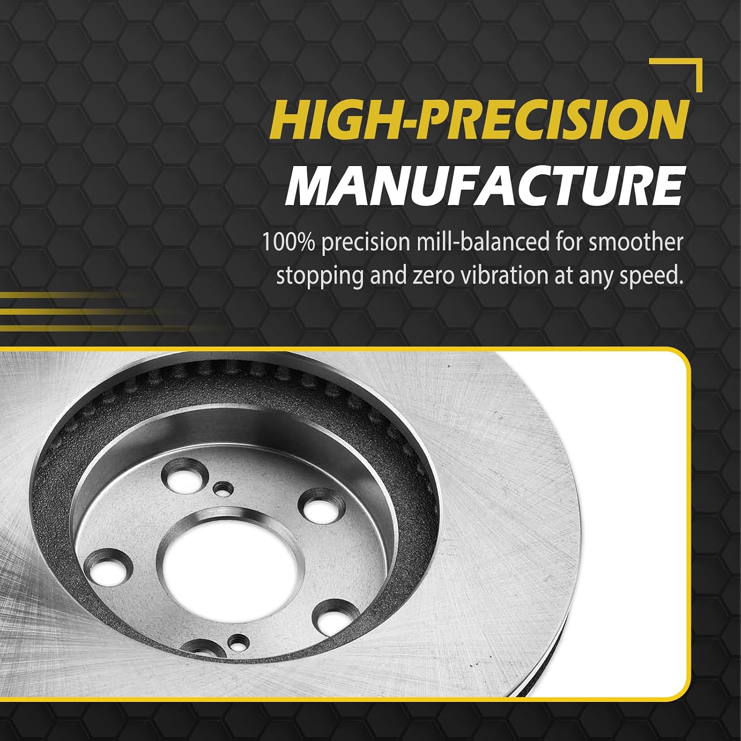 Front and Rear for Chevy Tahoe Brake Kit, for Chevy Avalanche Silverado Suburban, GMC Sierra Yukon XL, Cadillac Escalade ESV EXT Brakes Rotors Ceramic Pads Replacement 55133 1194 55097 1363