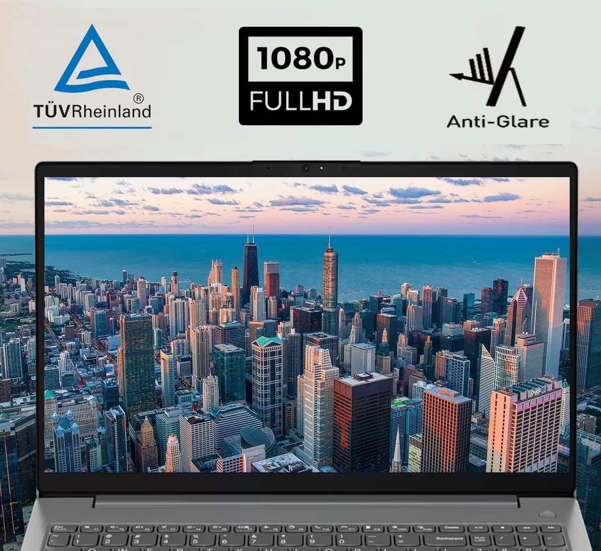 Lenovo Laptop V15 for Business, Home, Student (15.6' FHD Anti-Glare, Intel i7-1255U, 40GB RAM, 1TB SSD), Webcam w/Shutter, Type-C, RJ-45, Wi-Fi, Win 11 Pro w/AI Copilot, Grey (Renewed)