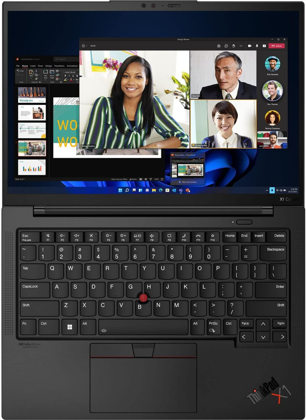 Lenovo ThinkPad X1 Carbon Gen 11-14' WUXGA IPS - Touch 14-Core Intel i7-1370P - 32GB LPDDR5 512GB SSD - Intel Iris Xe Graphics Thunderbolt 4 - Wi-Fi 6E - Backlit KB- Fingerprint - Win11 Pro