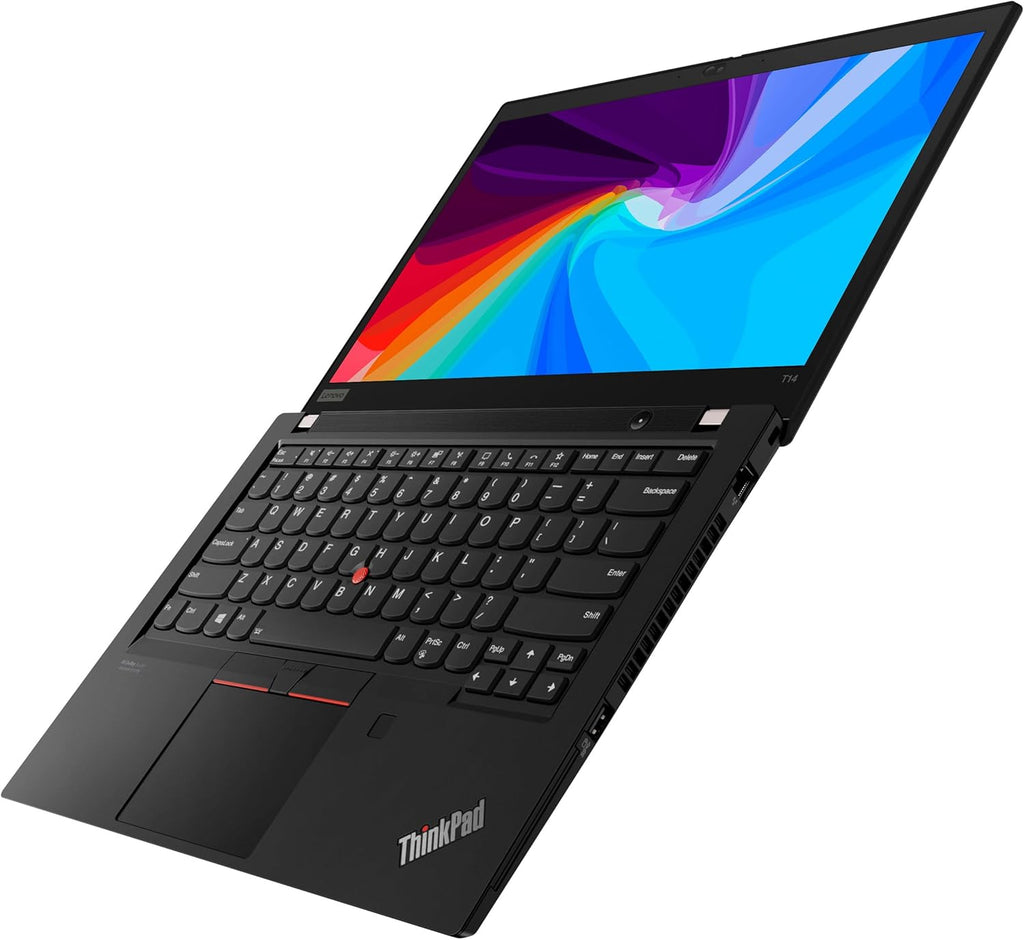 Lenovo Thinkpad T14 Gen 2 14' Touchscreen Laptop, i5 1145G7 2.6Ghz, 16GB DDR4, 256GB NVMe SSD, 1080p Full HD, Thunderbolt 4, HDMI, Webcam, Windows 11 Pro - Black (Renewed)