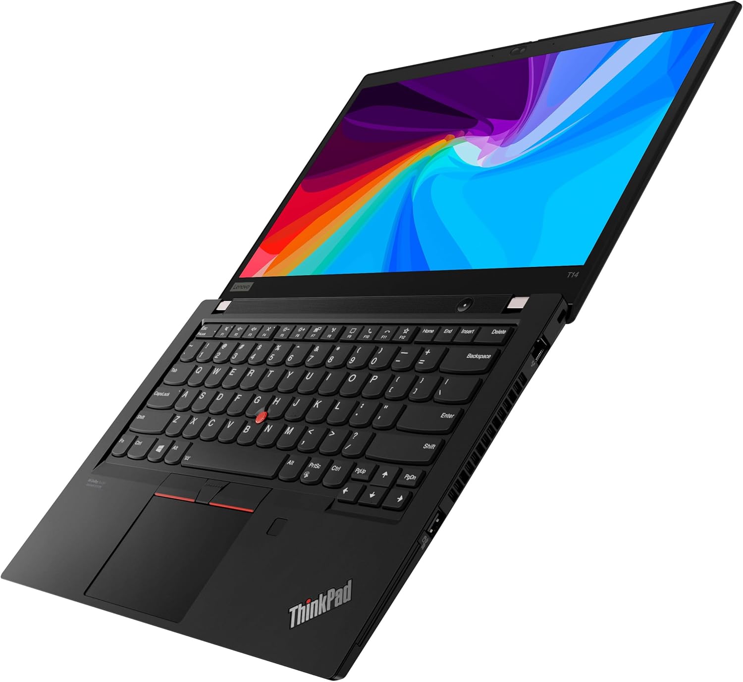 Lenovo Thinkpad T14 Gen 2 14' Touchscreen Laptop, i5 1145G7 2.6Ghz, 16GB DDR4, 256GB NVMe SSD, 1080p Full HD, Thunderbolt 4, HDMI, Webcam, Windows 11 Pro - Black (Renewed)