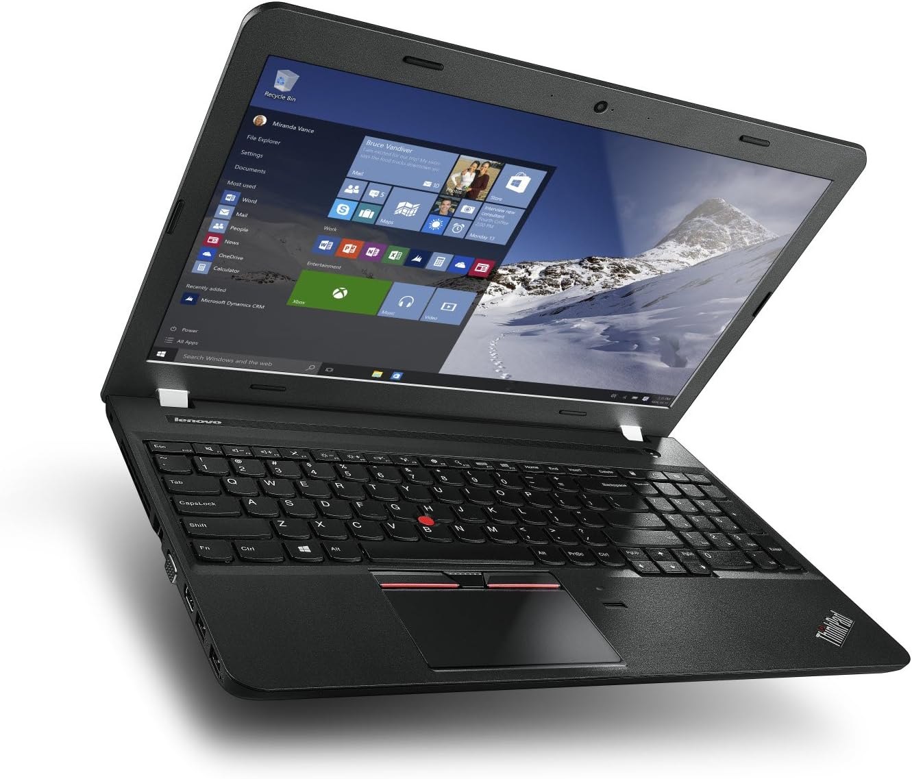 Lenovo ThinkPad E560 20EV002JUS 15.6-Inch Full HD Notebook (Intel i7-6500U Processor, 8 GB RAM, 500 GB HDD, AMD Radeon R7 M370 2GB GPU, IPS, Windows 7 Pro) Black