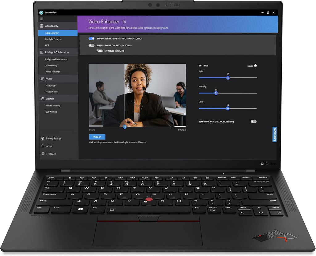 Lenovo ThinkPad X1 Carbon Gen 11, Ultralight, Intel i7-1365U vPro, 14' FHD (1920 x 1200) IPS, Anti-Glare, 32GB DDR5, 1TB SSD, 1080p Camera, Backlit, Win 11/10 Pro - Black