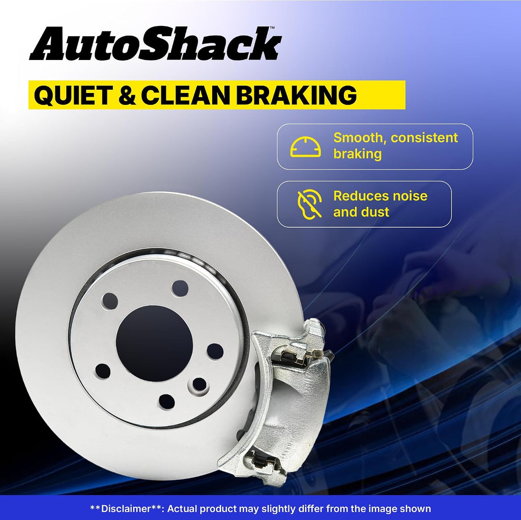 AutoShack Front & Rear Brake Rotors & Calipers for Honda, Civic 2006-2011, FWD L4 1.8L