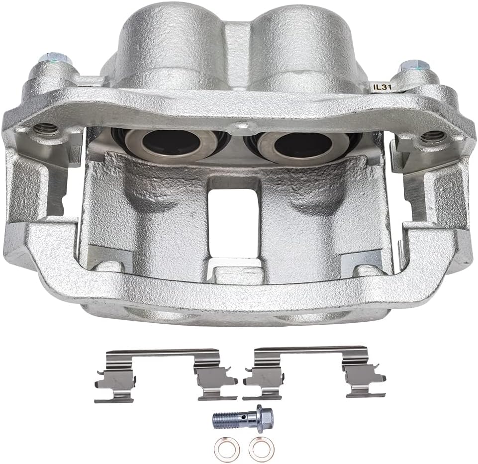 Detroit Axle - Rear Brake Kit for Chevrolet Express GMC Savana 2500 3500, Disc Brake Rotors Brake Caliper Replacement