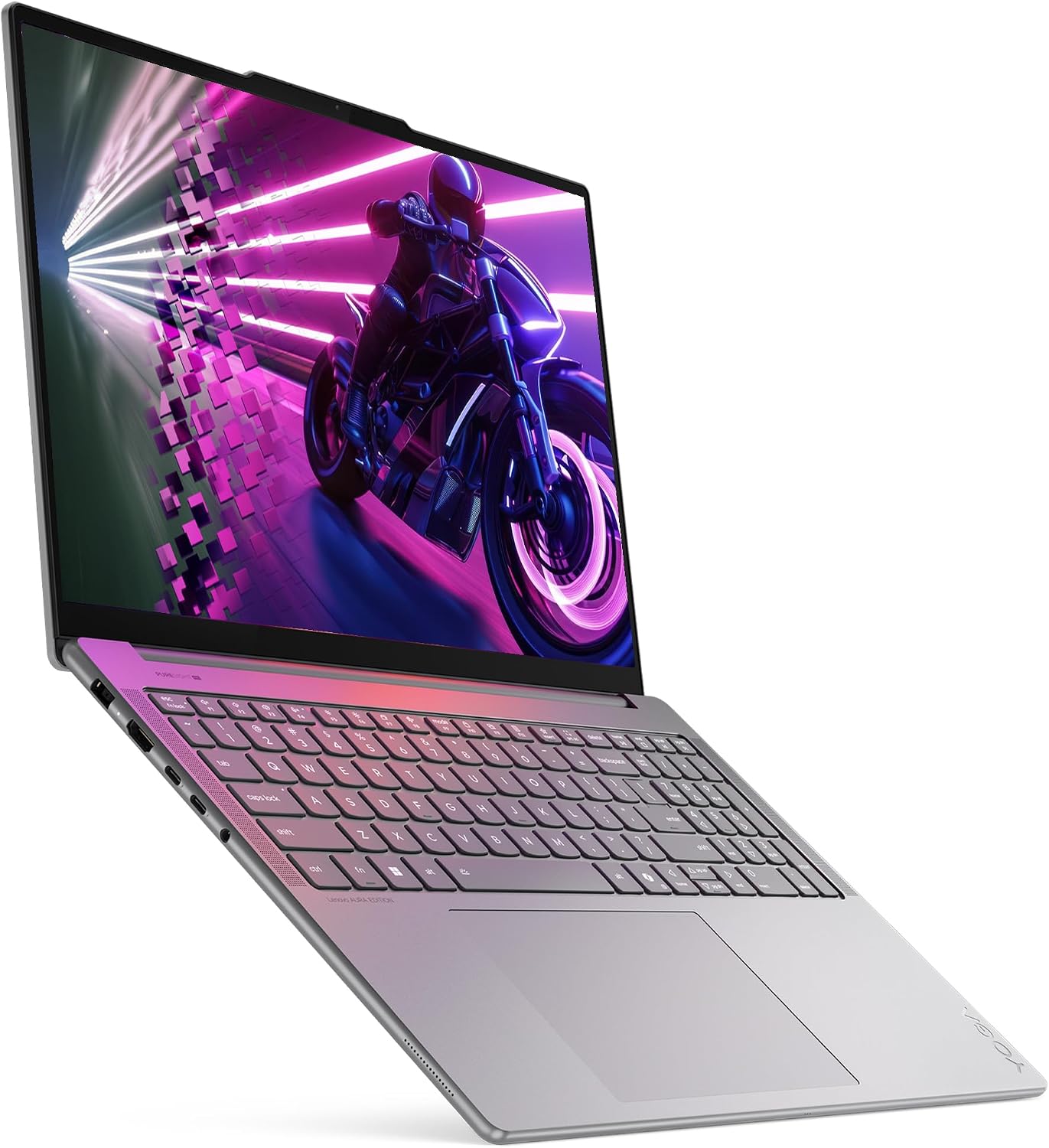 Lenovo Yoga Pro 9i Laptop, Intel Ultra 9-285H, 32 GB LPDDR5x RAM, 1 TB PCIe SSD, 16' 3.2K (3200x2000) OLED Touchscreen, Nvidia G-Force RTX 5060, Backlit Keyboard, W11 Pro, Luna Grey