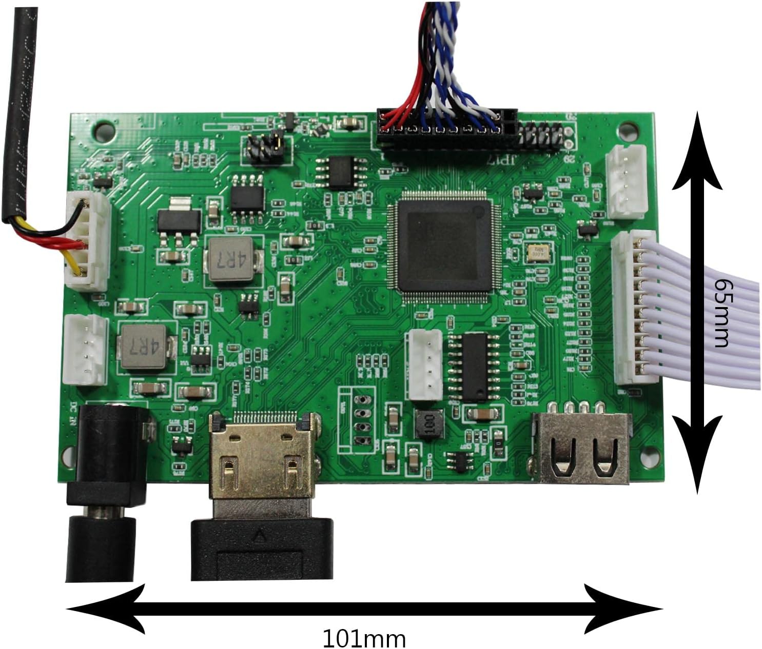 VSDISPLAY 10.4' 10.4 Inch 1024X768 LCD Screen VS104T-004A with USB Automatic Brightness Adjustment LCD Controller Board
