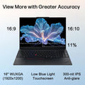 Lenovo ThinkPad E16 Gen 3 AI Business Laptop 16' Touchscreen FHD+ Display (Intel Ultra 5-225U, 16GB DDR5, 1TB PCIe SSD, Backlit KB, FP, WiFi 6E, Bluetooth 5.3, RJ-45, 1080p Webcam, Win 11 Pro)