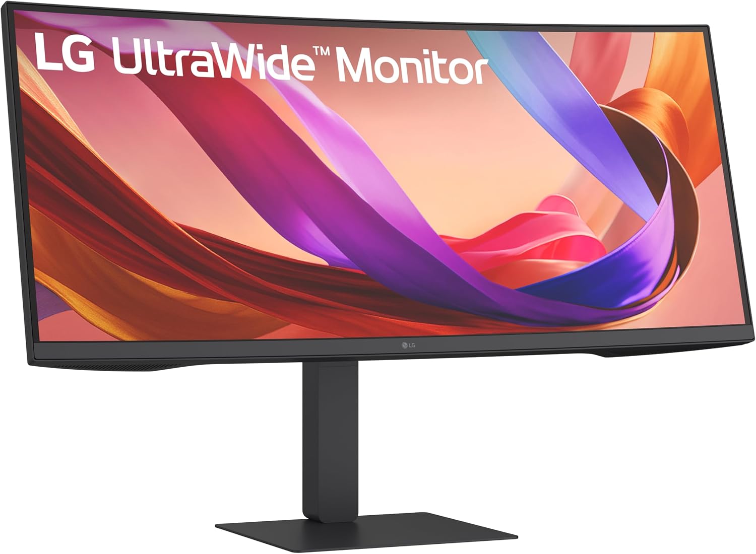 LG 34U650A-B 34-inch UltraWide WQHD (3440 x 1440) IPS Curved Wide Computer Monitor, 100Hz, HDR10, Built-in Speaker, HDMI, DisplayPort, USB Type-C PD 96W, Tilt/Height/Swivel Adjustable Stand, Black