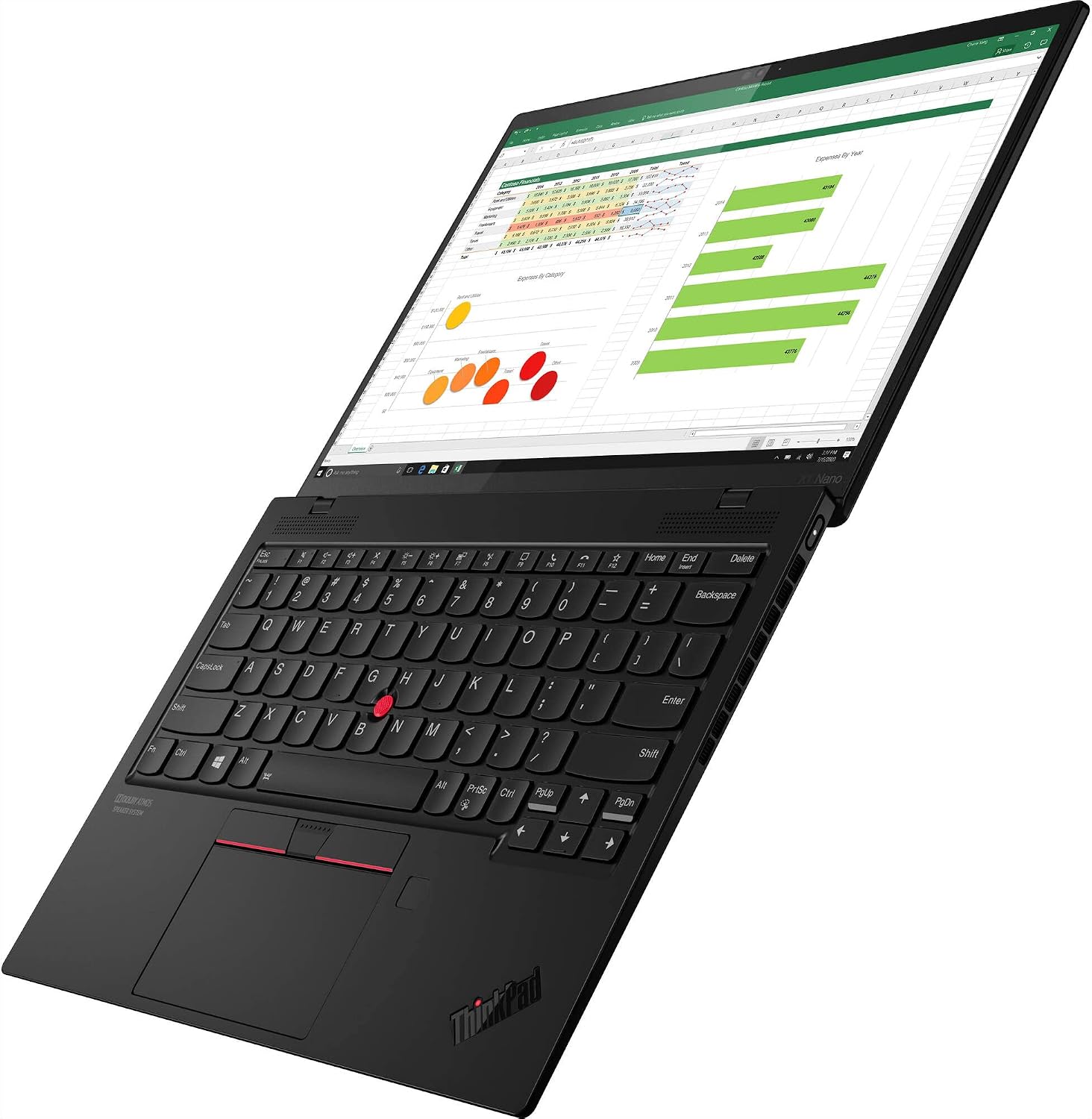 Lenovo Latest ThinkPad X1 Nano Laptop, Intel i7-1180G7, 13.0' 2K (2160 x 1350) IPS, Anti-Glare, 450 nits, Touchscreen, 16 GB RAM, 512 GB SSD, 3 Year Warranty, Win 11 Pro - Black Carbon Fiber Weave