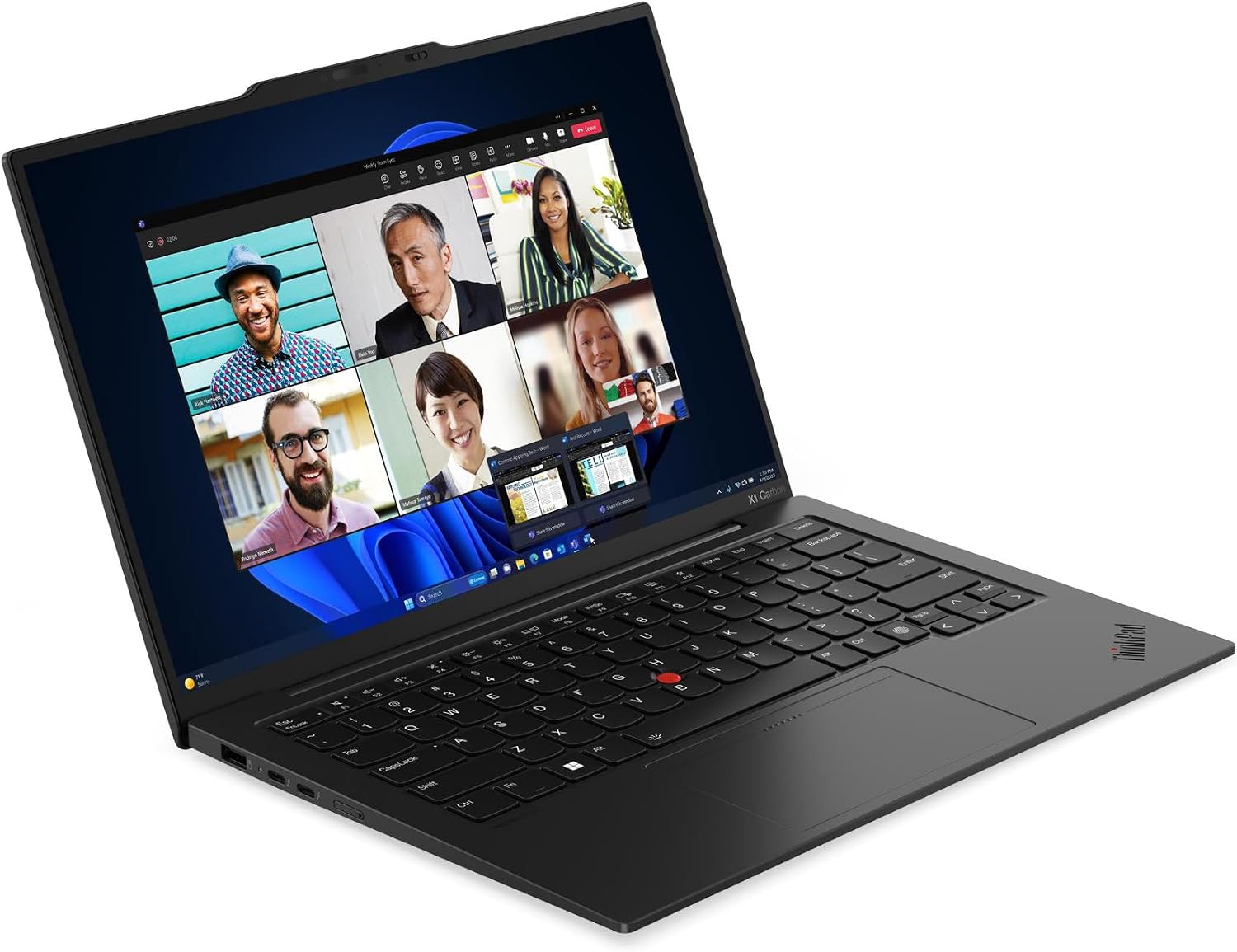 Lenovo ThinkPad X1 Carbon Gen 12 AI PC Laptop (14' FHD+ Touchscreen, Intel Core Ultra 7 165U vPro, 32GB DDR5, 1TB SSD), Backlit, Fingerprint Reader, IR Webcam, 2X Thunderbolt 4, IST HUB, Win 11 Pro