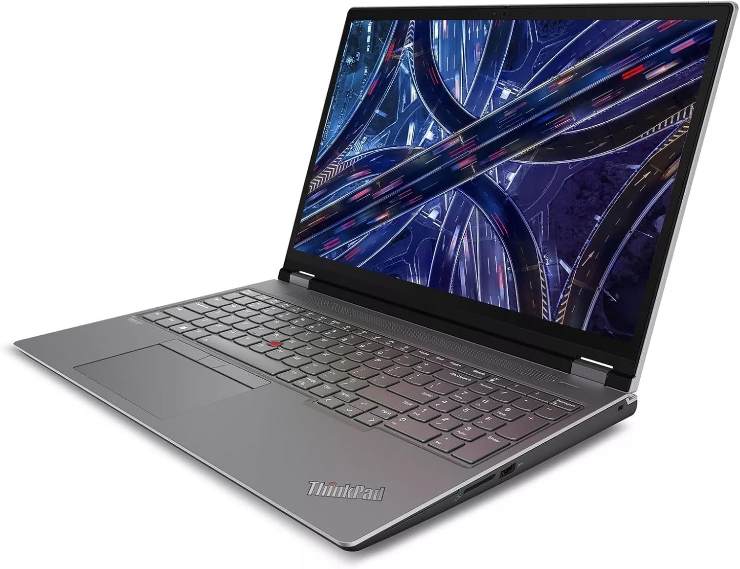 Lenovo ThinkPad P16 Mobile Workstation Laptop (16' 4K UHD (3840 x 2400), NVIDIA RTX 1000 Ada, Intel 20-Core i7-14700HX, 64GB DDR5, 2TB SSD) for Designers, Engineers, 1080p IR Webcam, Win 11 Pro