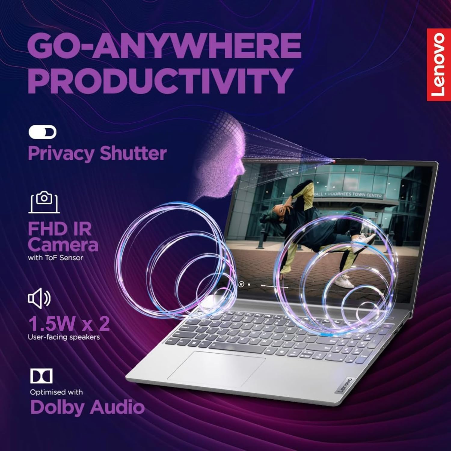Lenovo IdeaPad Premium Series Laptop • 15.6 FHD Touchscreen • Intel Core i5 10-Core Processor up to 4.4 GHz• 16GB RAM • 1TB PCIe SSD • Copilot & AI Ready • WiFi 6 • Bluetooth • Windows 11