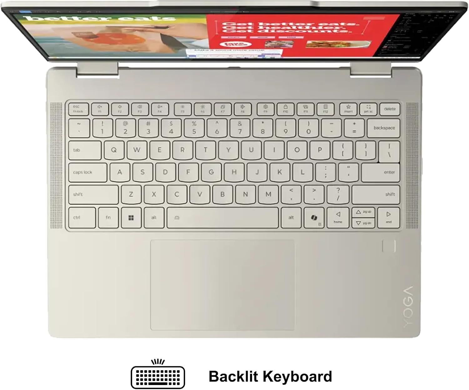Lenovo Yoga 7 2-in-1 Laptop 14' WUXGA OLED Touch (100% DCI-P3, 600nits HDR) AMD 6-core Ryzen AI 5 340 (Up to 50 Tops) 16GB DDR5 1TB SSD for Designer Business Professional Win11 ICP Hub