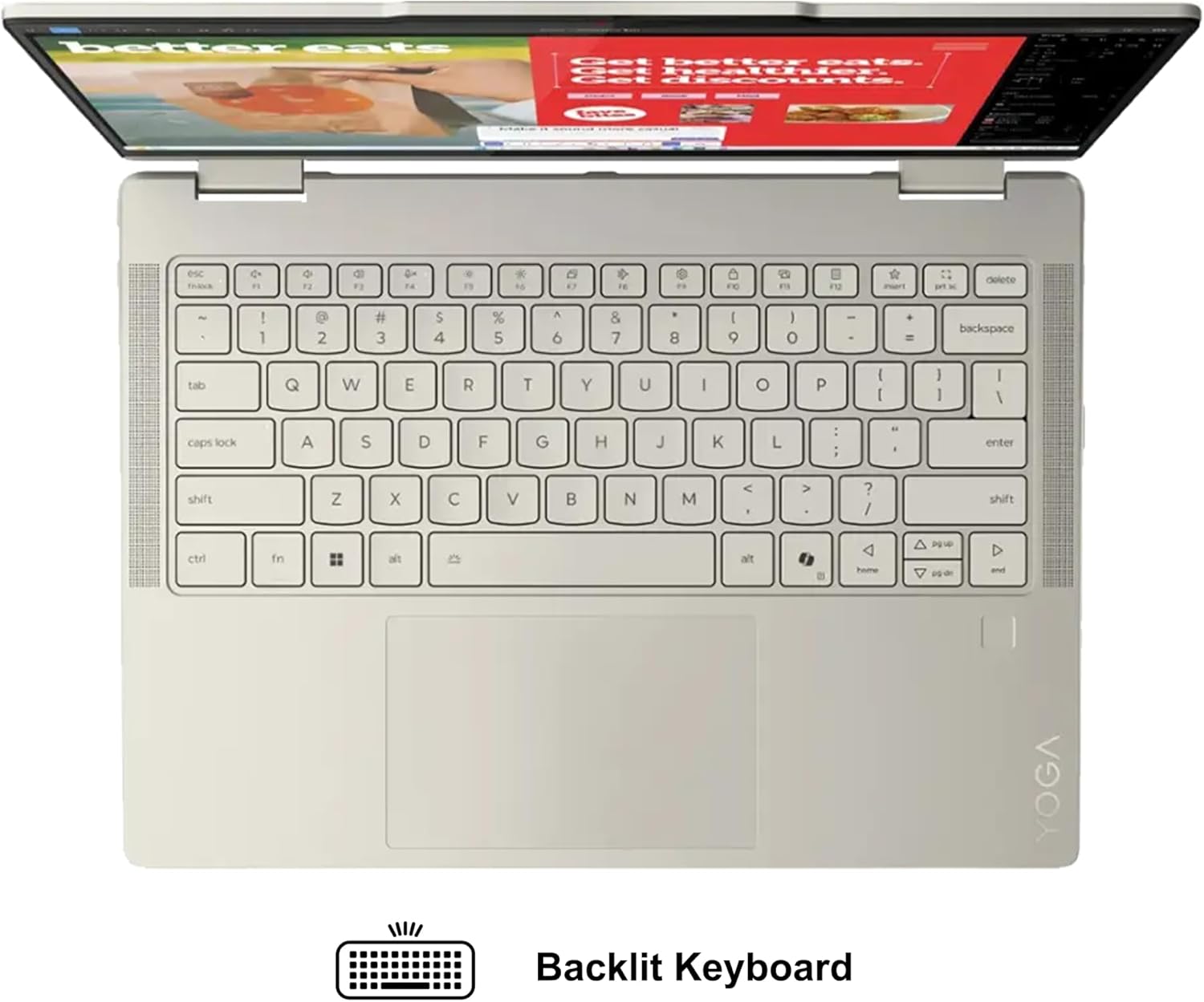 Lenovo Yoga 7 2-in-1 Laptop 14' WUXGA OLED Touch (100% DCI-P3, 600nits HDR) AMD 6-core Ryzen AI 5 340 (Up to 50 Tops) 16GB DDR5 512GB SSD for Designer Business Professional Win11Pro ICP Hub