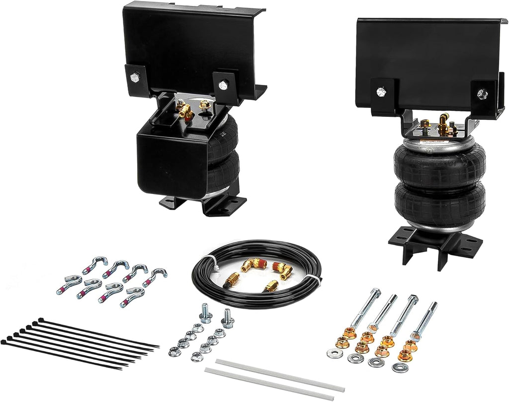 7,500 Lbs Rear Air Bags Suspension Kit for 2001-2006 Chevrolet Chevy Silverado and GMC Sierra 1500 HD 2500 Truck Towing, Replacement for Firestone 2190 Ride Rite Airbags for Trucks Rear Suspension