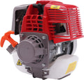 LOYALHEARTDY Gas Engine 4-Stroke 31CC Multi-Use Gas Motor Hand Pull Start Air Cooling Single-Cylinder Lawn Mower Engine Gas Powered Multi-Use Gas Motor, W57R24ERF54