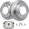 Detroit Axle - Rear Brake Kit for Chevrolet Express GMC Savana 2500 3500, Disc Brake Rotors Brake Caliper Replacement