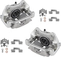KUSATEC 18B4854 18B4855 Rear Disc Brake Caliper with Bracket fit forCadillac DeVille 2003-2005,DTS 2006-2011; Chevy Silverado/GMC Sierra 1500 2003-2006,Classic 2007, Both Driver Passenger Side
