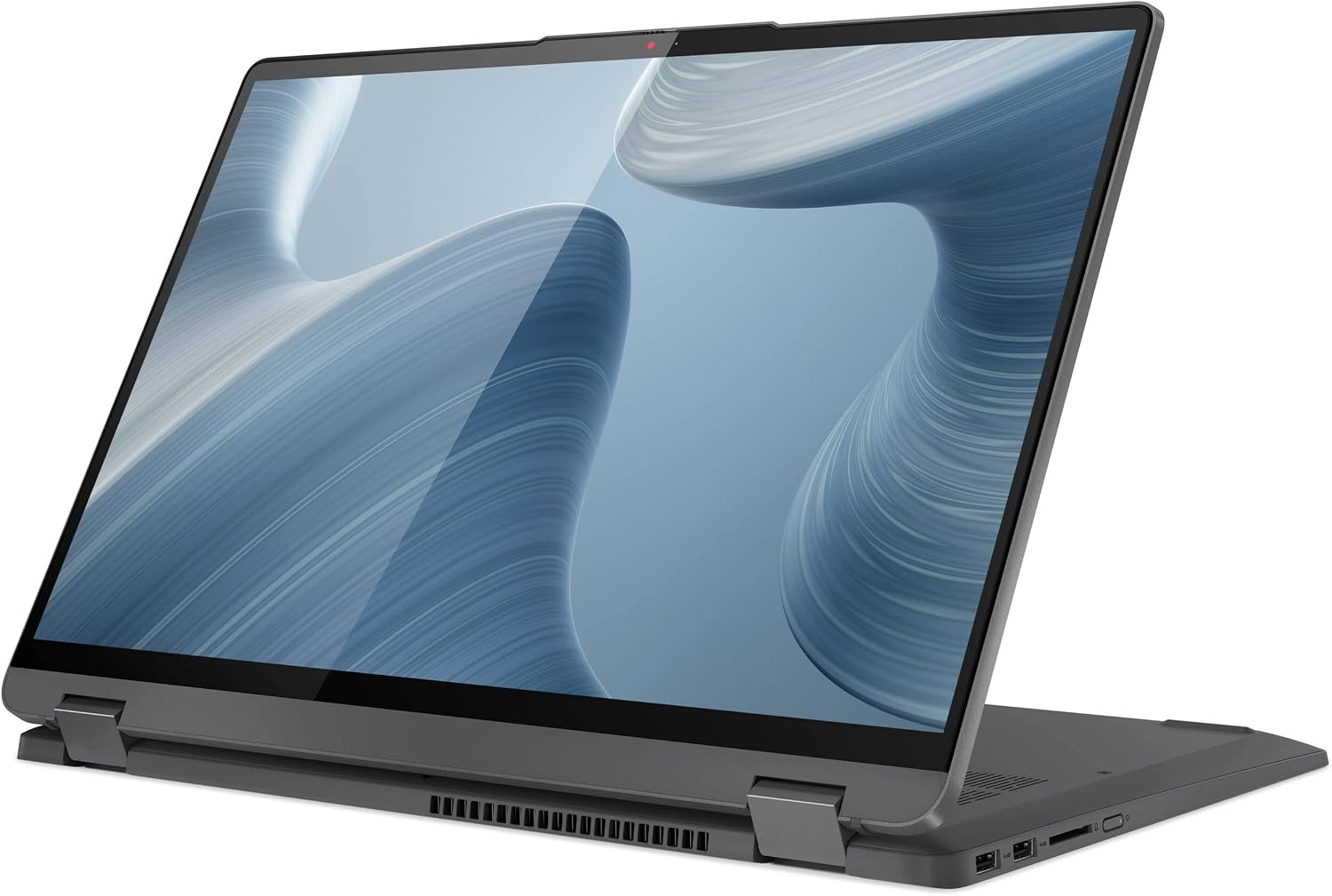 Lenovo IdeaPad Flex 5i 16' 2.5K Touchscreen Laptop Core i7-1255U 16GB RAM 512GB SSD M.2 2242 PCIe NVMe Backlit Keyboard Wi-Fi 6 Fingerprint Reader Storm Grey Windows 11 Home (Renewed)