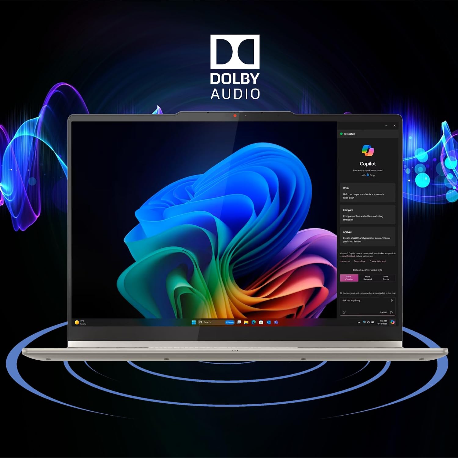Lenovo Yoga 7 2-in-1 Laptop 16' WUXGA IPS Touch (Glossy Anti-Fingerprint) AMD 8-core Ryzen AI 5 340 (Up to 50 AI Tops) 16GB RAM 1TB SSD for Creator Business Professional Win11 ICP Hub