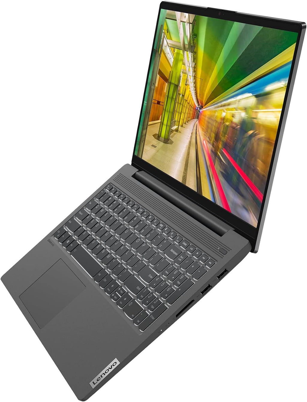 Lenovo IdeaPad 5 Laptop: 10th Gen Core i5-1035G1, 16GB RAM, 512GB SSD, 15.6'' Full HD IPS Touchscreen, Graphite Gray, 81YK00CGUS