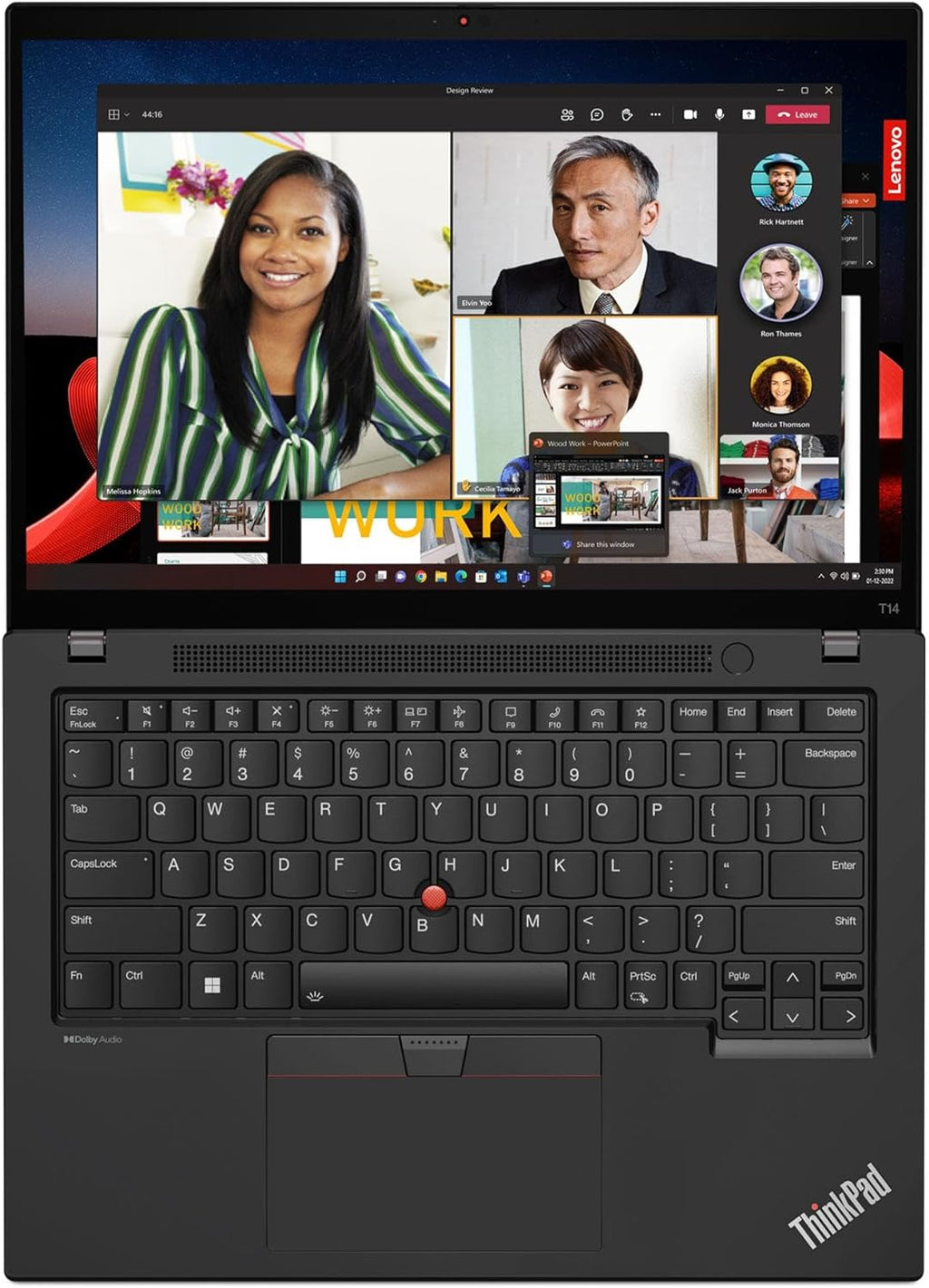 Lenovo 2024 Laptop | ThinkPad T14 Gen 4 | 14' 2240 x 1400 IPS | Intel-12 Core i7-1360P | 32GB DDR5 | 1TB SSD | Windows 10 Pro | Wi-Fi 6E - BT 5.3 - Backlit KB - FHD 1080p + IR Camera - Black