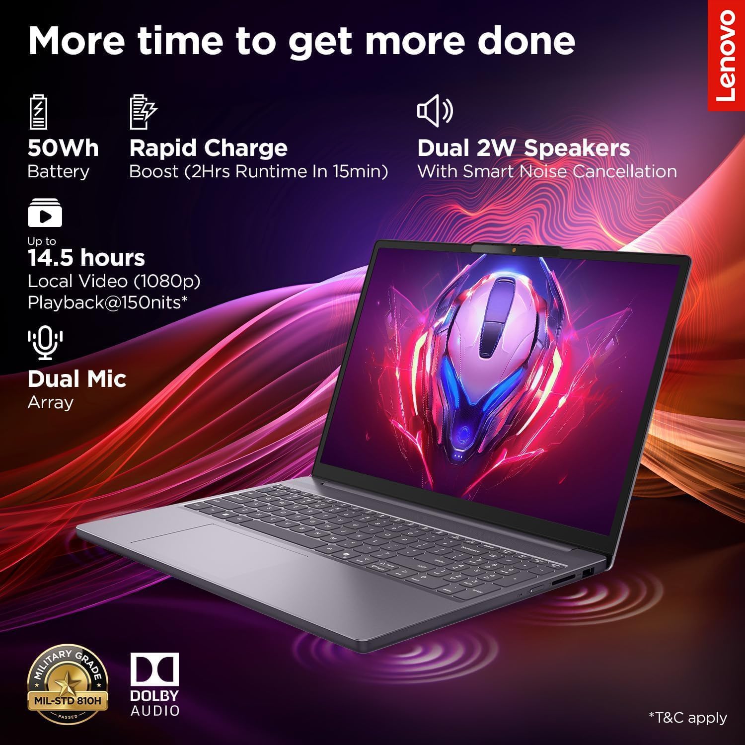 Lenovo Slim 3 15' Business Laptop w/Office 365 for The Web, Intel Core i7-13620H, Copilot AI Ready, 40GB DDR5 RAM, 1TB SSD Storage, Windows 11, WOWPC USB, No Mouse