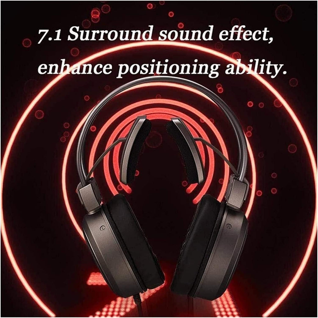 Over-Ear Headphones with Microphone, Lightweight Foldable & Portable Stereo Bass Headphones(Pink)