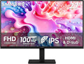 Samsung 27 inch IPS FHD (1920 x 1080) Monitor, S3 Series, 100Hz Refresh Rate, AMD FreeSync, Flicker-Free, Game Mode, Eye Care, HDMI & VGA, Ergonomic Design, VESA Mountable, Tilt Adjustment, Black