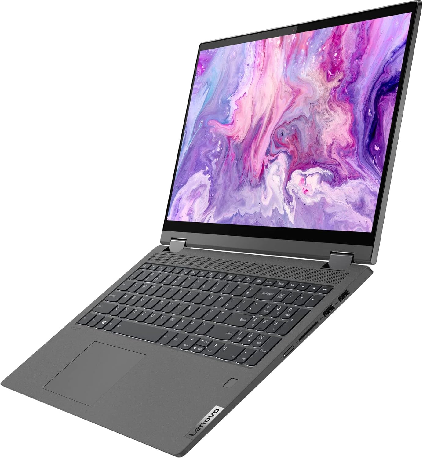 Lenovo Flex 5i 2-in-1 15.6' FHD Touchscreen Laptop | Intel Core i5-1135G7 (Beat i7-1065G7) | 8GB RAM | 512GB SSD | Intel Iris Xe Graphics|Windows 11 Home|Backlit|Fingerprint|Bundle with USB 3.0 Hub