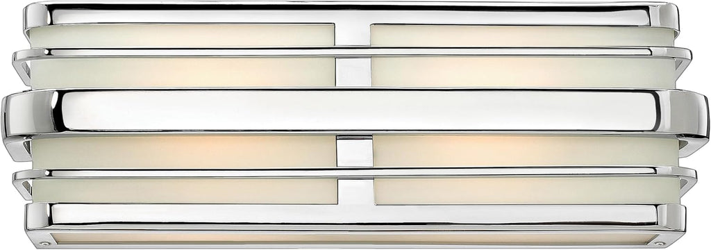Hinkley Winton Contemporary Modern 15.5' Bathroom Vanity Fixture, Chrome