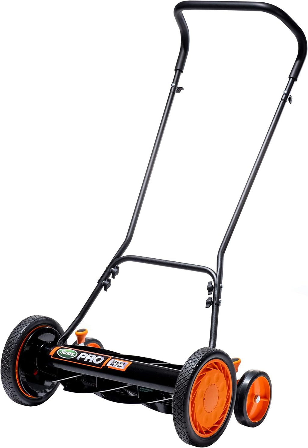Scotts 18-Inch 7-Blade Push Manual Reel Lawn Mower and American Lawn Mower Company GC91820 18-Inch/20-Inch Reel Lawn Mower Grass Catcher